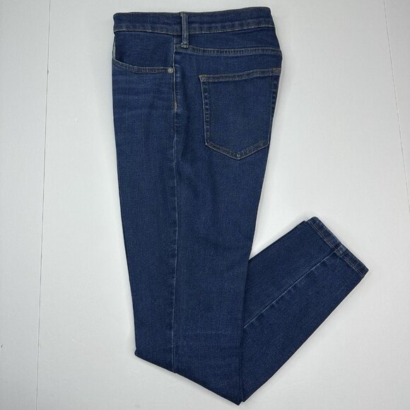 Everlane Women’s Blue The High-Rise Skinny Minimalist Ankle Jean W27-28.25/L26 - Picture 4 of 12